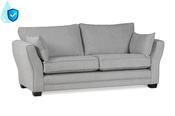 Kinsale Grey Fabric 3 Seater Sofa-Outlet-New Ross image