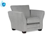 Kinsale Grey Fabric Armchair image