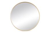 Laura Round Mirror Brass 90x90cm image