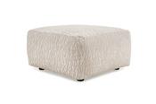 Layla Grey Fabric Footstool