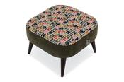 Leap Moss Footstool by Orla Kiely