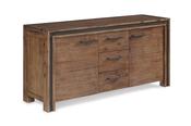 Lex Brown 3 Drawer 2 Door Sideboard image