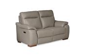 Lorenza Leather 2 Seater Electric Recliner Sofa image