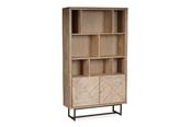 Luna Whitewash Bookcase image