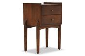 Luthor Large 2 Drawer Bedside Table image