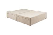 Lux Beige Fabric Super King 6' Divan - 4 Drawers image