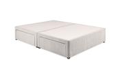 Lux Fabric Double 4'6 Divan - 4 Drawers image