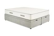 Lux Grey Fabric King 5' Ottoman - Full Opening