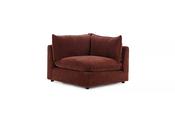 Manhattan Rust Fabric Corner Piece image