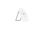 Marble Table Clock White 21cm image