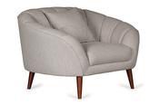 Megan Grey Fabric Armchair image