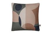Mid Century Geo Green Cushion 45x45cm image