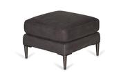 Milan Charcoal Grey Fabric Footstool image