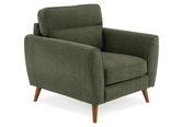 Milner Green Fabric Armchair