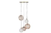 Multi Shade Pendant Cluster Round image