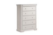 Newport Light Grey 5 Drawers Chest image