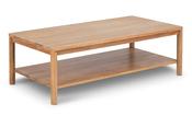Nordic Solid Oak Coffee Table Rectangular image