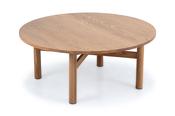 Nordic Solid Oak Coffee Table Round image