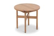 Nordic Solid Oak Side Table image