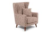 Notting Bay Light Grey Speckled Armchair image