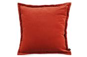 Oxford Terracotta Velvet Cushion 45x45cm image