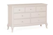Paris Light Grey 7 Drawers Chest-Outlet