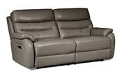 Pearson Leather 3 Seater Electric Recliner Sofa - Custom image