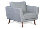 Pola Grey Fabric Armchair image