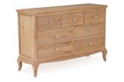 Porto Oak 7 Drawers Chest