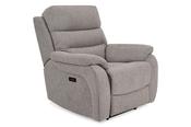Presley Light Grey Electric Recliner image