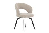 Provence Taupe Fabric Swivel Dining Chair image