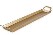 Rectanglular Tray Gold image