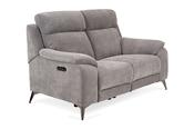 Reina Grey Fabric Electric Recliner Sofa - 2 Seater image