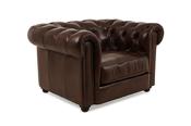 Richmond Brown Leather Armchair image