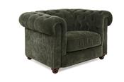 Richmond Green Fabric Armchair image