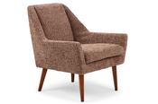 Rose Deep Speckled Fabric Armchair image