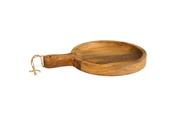 Round Dish Board with Handle image