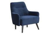 Rufus Navy Fabric Armchair image