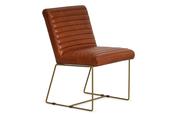 Scholar Brown Leather Lounge Chair image