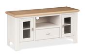 Sherbury Grey Oak 1 Drawer 2 Doors TV Stand image