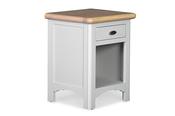 Sherbury Grey Oak 1 Drawer Bedside Table