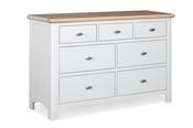 Sherbury Grey Oak 7 Drawers Chest