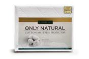 Slumberfleece Cotton Mattress Protector Double