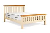 Somerset Cream Oak Double 4' Bed Frame