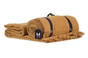 Speckled Wool Throw Mustard  130x170cm image