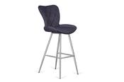 Stiletto Dark Grey Fabric Bar Stool image