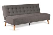 Studio Grey Fabric 3 Seater Sofa Bed image