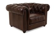 Richmond Brown Leather Armchair image