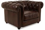 Richmond Brown Leather Armchair image