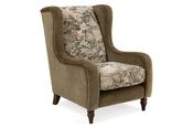 Athens Green Fabric Armchair image